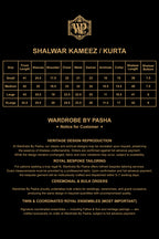 Premium Black Kameez Shalwar – Blue Accent Detailing