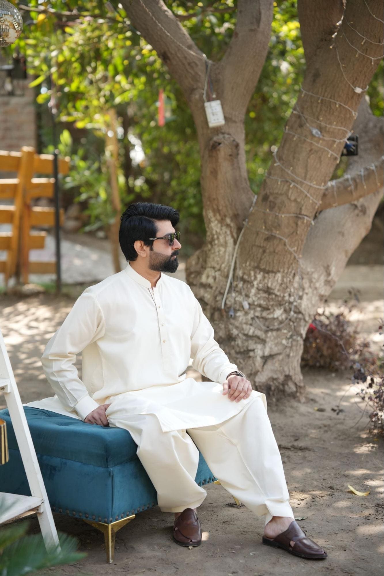 Men’s Premium Boski – Inner Brown Contrast & Matte Gold Edition