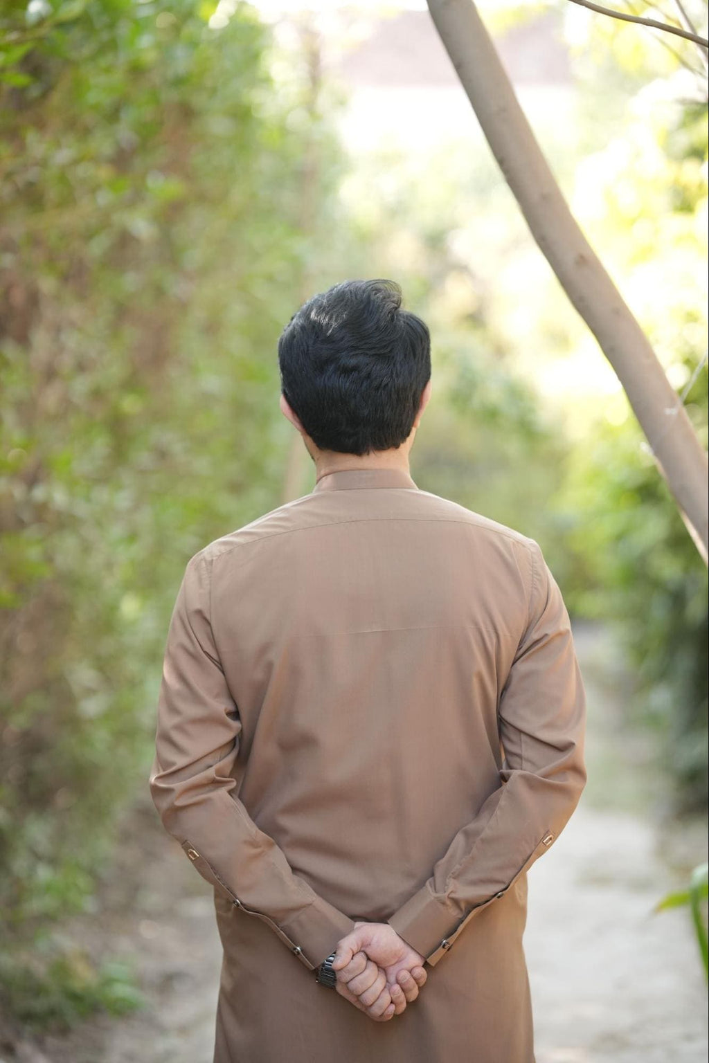 Men’s Premium Brown – Brown & Contrast & Metal Button Edition