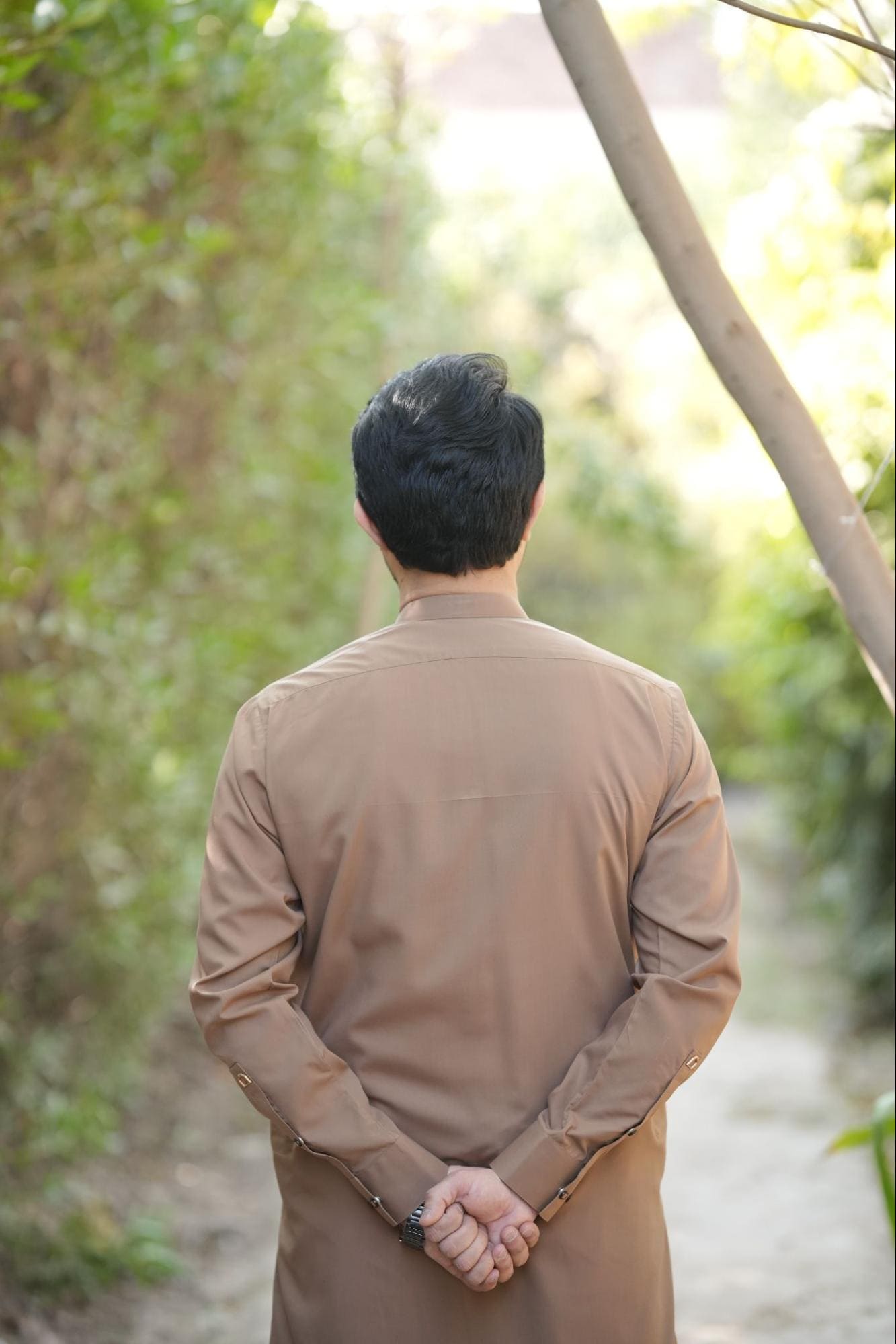 Men’s Premium Brown – Brown & Contrast & Metal Button Edition